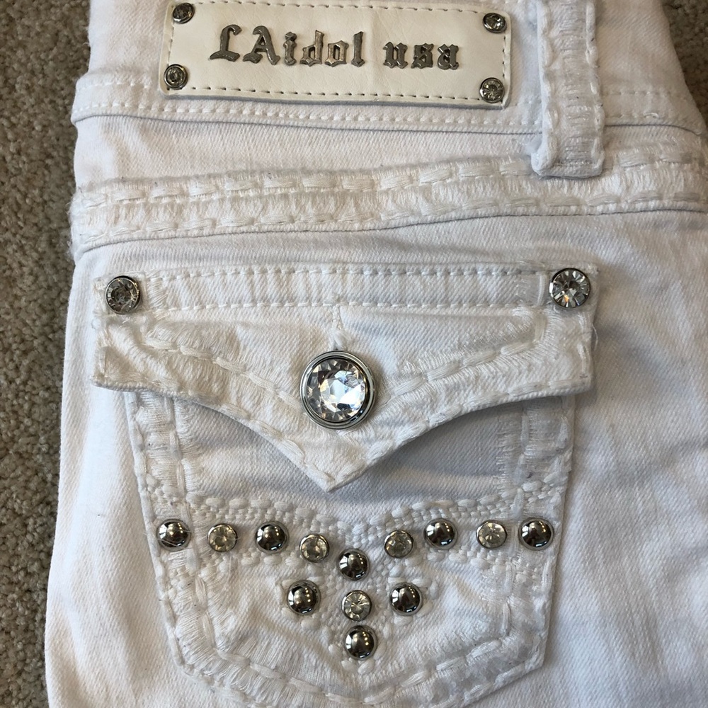 LA Idol women’s cropped jeans